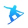 Crazy Snowboard Free app icon - Games app for iPhone