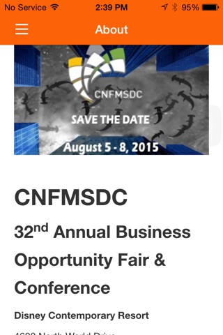 CNFMSDC Opp Fair screenshot 2
