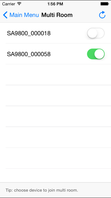 App screenshot