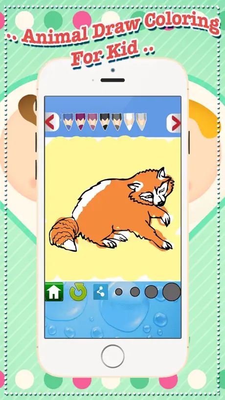 ! animal draw coloring for kid