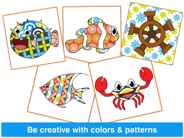 Download Tabbydo Sea Animals Color Book Free Underwater Sea Animals Coloring Game For Kids Toddlers And Preschoolers On The App Store