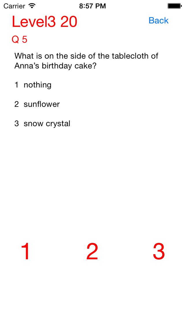 Screenshot #3 pour Quiz for Frozen Fever & Frozen
