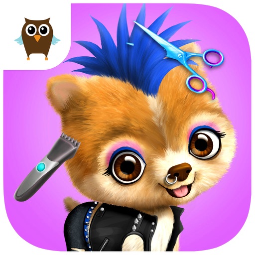 Animal Hair Salon, Dress Up and Pet Style Makeover - No Ads