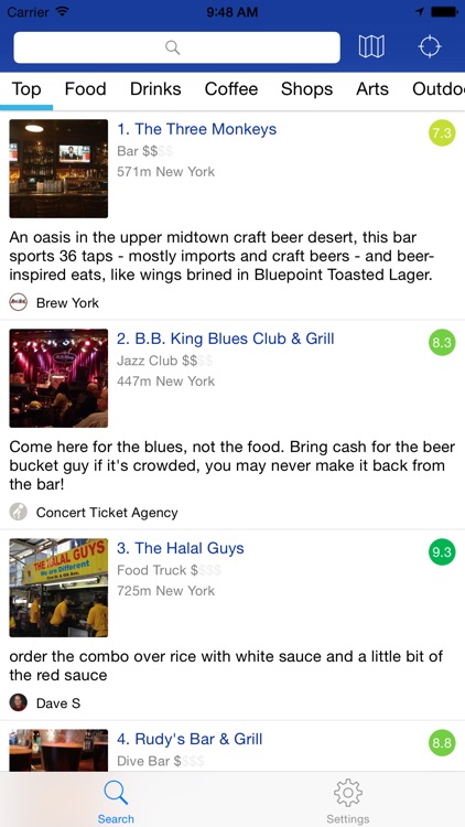 Bestplaces for Foursquare - visit great places in the world