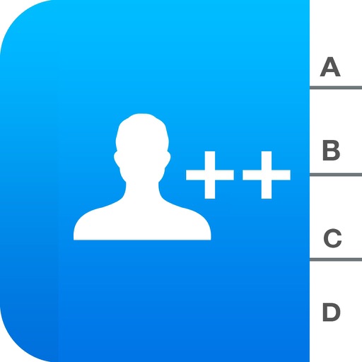 iContacts++ (Large Font, Easier Reading, Easy contacts backup) icon