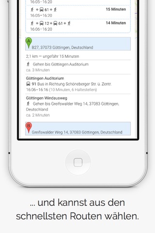 Göttingen - Busradar (GöBu) screenshot 4