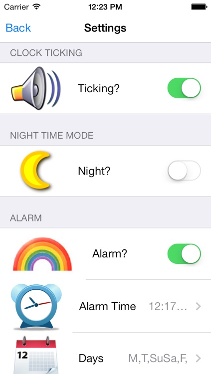 White Noise Box Clock HD screenshot-3