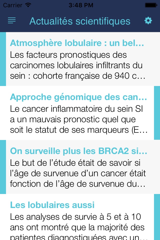 LeCancer.fr screenshot 3
