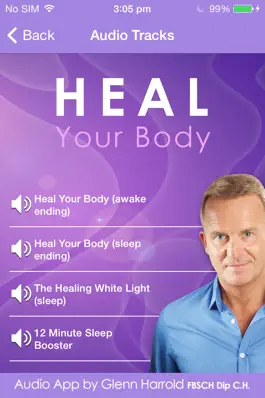 Game screenshot Heal Your Body by Glenn Harrold: Hypnotherapy for Health & Self-Healing apk