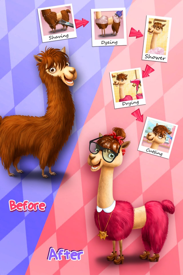 Animal Hair Salon, Dress Up and Pet Style Makeover - No Ads screenshot 3