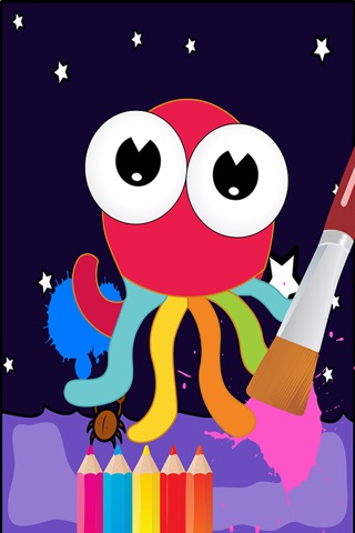 Sea Star Animals Coloring Book screenshot 3