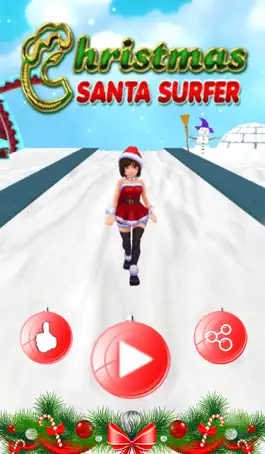 Game screenshot Christmas Santa Surfer-Ice Adventure Run 3D apk