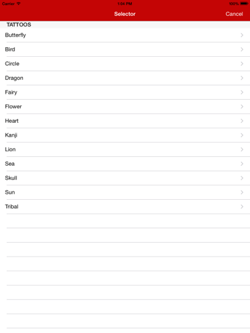 Tattoo Me - Tattoos effects on your photo and pictures! iPad screenshot 1 - Entertainment app