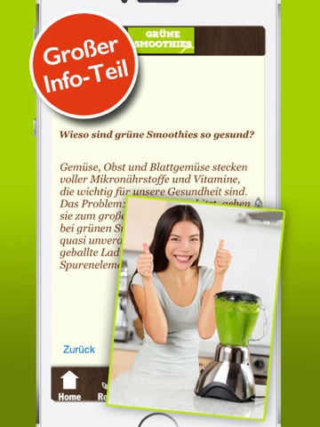 Screenshot #6 pour Grüne Smoothies Rezepte - Lecker und gesund