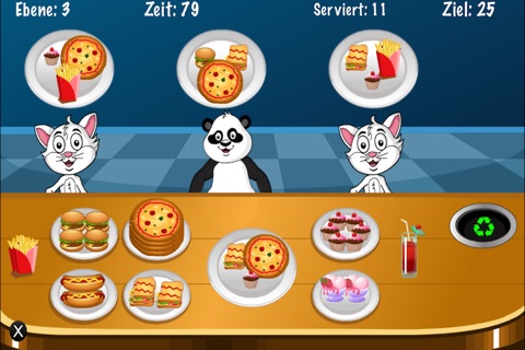 Hippo's Fast Food Restaurant - Free Game For Kids screenshot 2