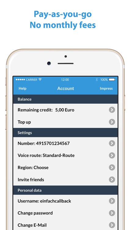 AppTeSună - Low-cost, local and international calls screenshot-4