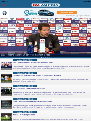 Screenshot #4 pour OL Infos