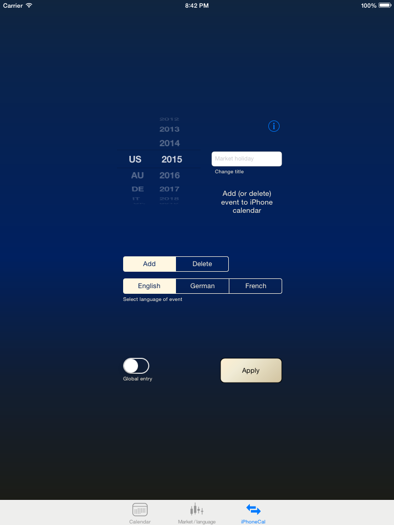 stock holiday screenshot 6