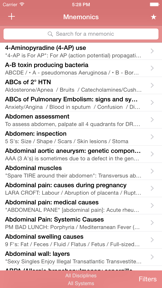 Med Mnemonics screenshot