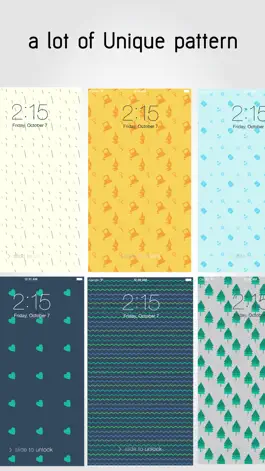 Game screenshot Seamless Lock Screen ~ Wallpaper Maker FREE hack