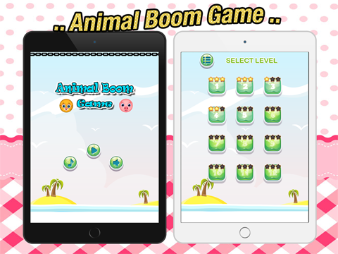 Animal Boom Game - adventure clash of shooting war for your iPad screenshot