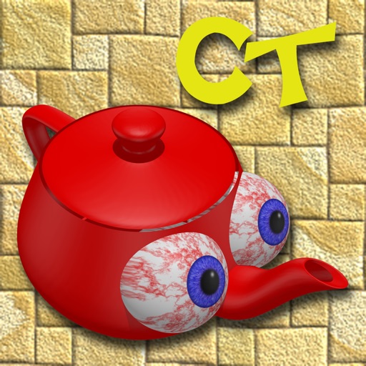 Crazy Teapots 3D Icon