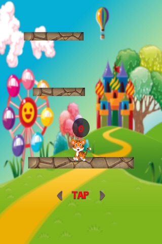 Tiger Jump - A Cute Jumping Up Game for Kids PAID screenshot 2