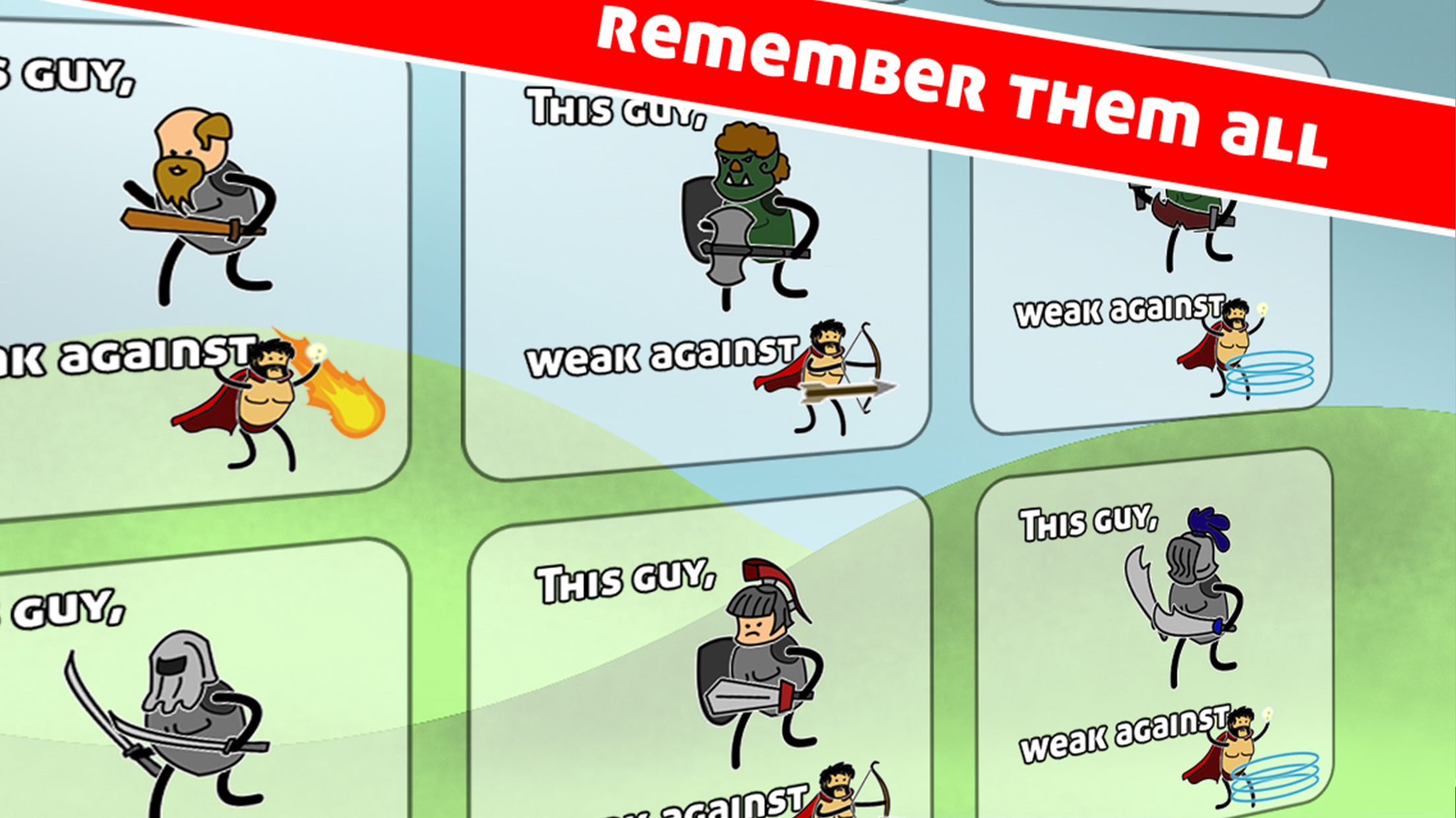 Swipe Heroes - The Endless Medieval Gauntlet screenshot 3
