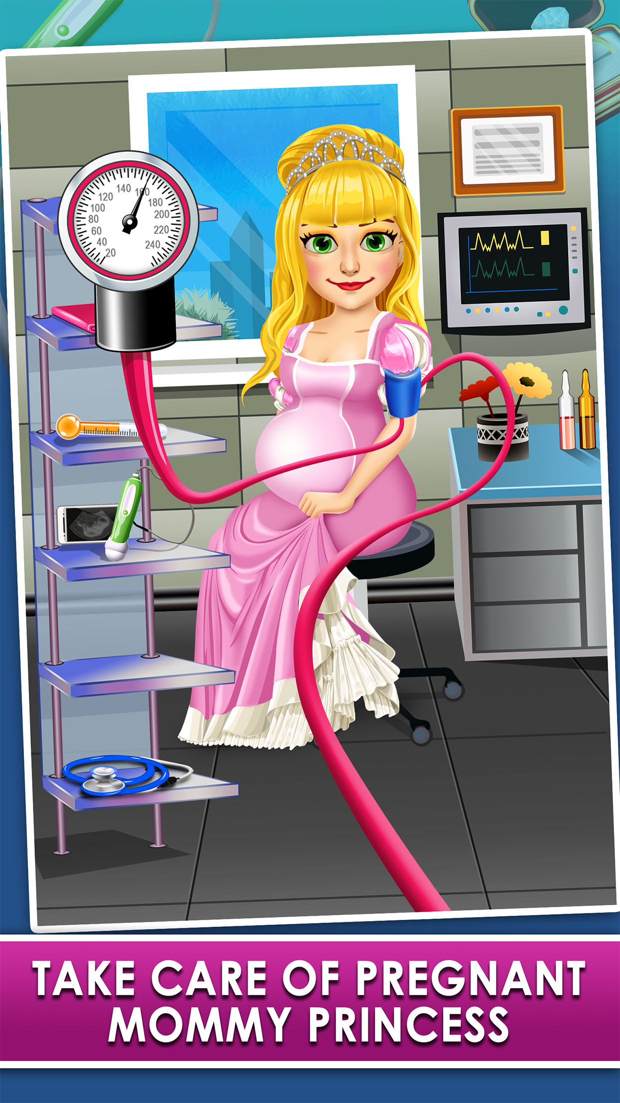 Mommy's Quadruplet Newborn Babies - My Baby Food Maker & Dentist Doctor Salon! screenshot 4
