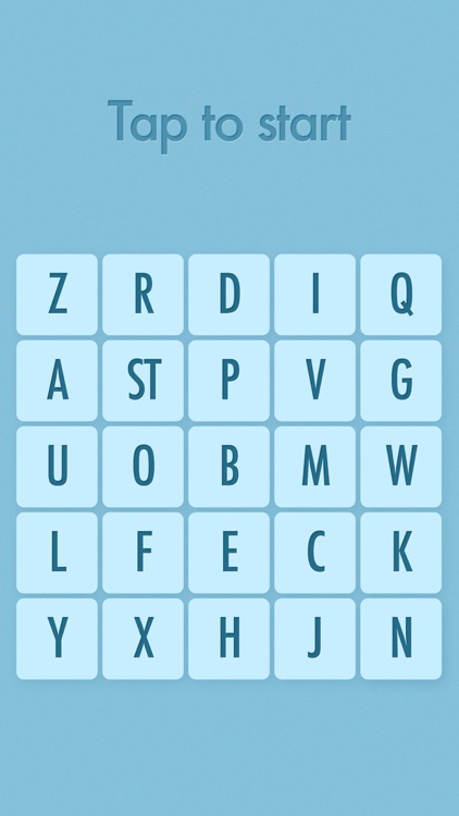 Tap 25 - improve speed reading and peripheral vision