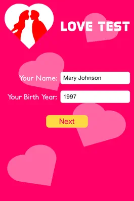 Game screenshot Love Test - Calculate Your Love Score Prank hack