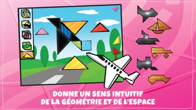 Screenshot #1 pour Puzzles Tangrams Swipea Pour Enfants: Transport