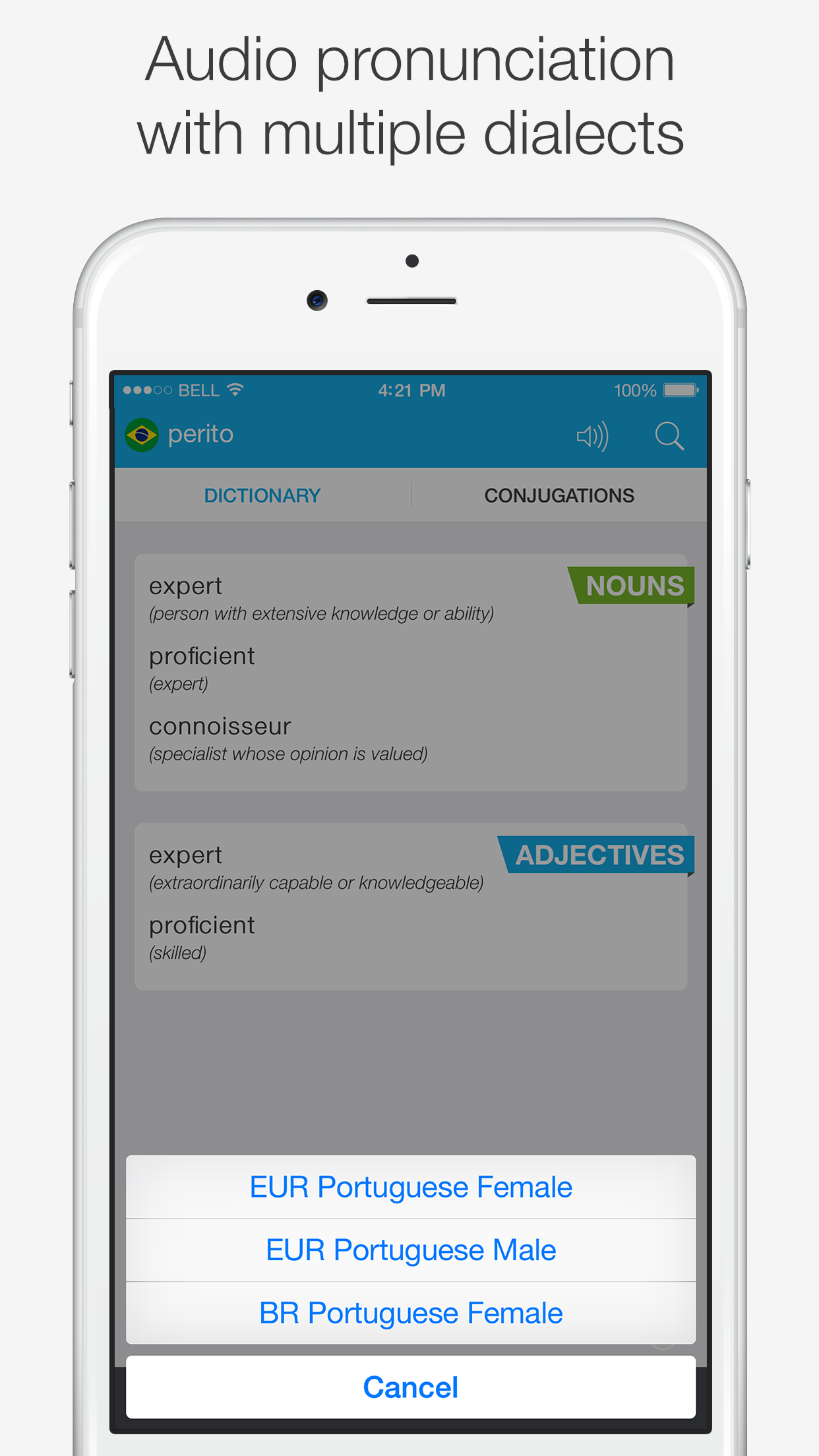 Brazilian – English Dictionary screenshot 4