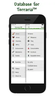 database for terraria iphone screenshot 1