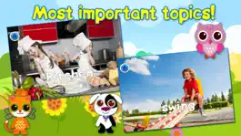 Game screenshot Baby First Words Book 1 Basics. Free Educational Games For Toddlers. apk