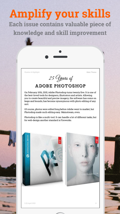 Shadow & Highlight 有关的Photoshop，摄影，照片编辑和图形设计的一个新杂志 screenshot