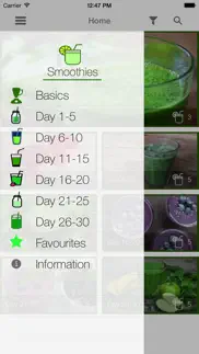 30 day smoothie and juice fast iphone screenshot 3