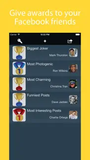 awards for friends - free iphone screenshot 1