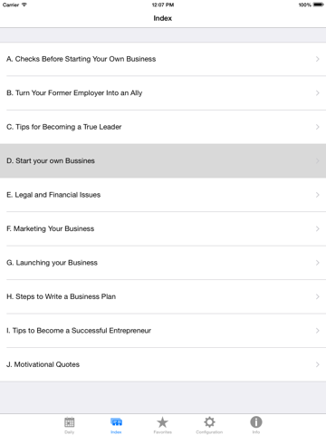 Screenshot #5 pour Entrepreneurs - Tips & Quotes