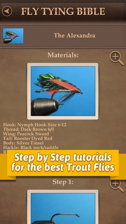 Fly Tying Bible Trout Flies - Step by Step Fishing Tutorials for Tying Pro Patterns screenshot-3