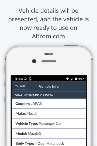 Altrom VINDecoder screenshot 3