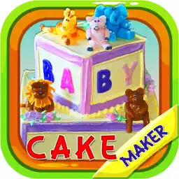 Baby Block Cake Maker - Make a cake with crazy chef bakery in this kids cooking game app icon