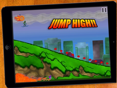 HD Zombie Skateboarder High School - For Kids! Life On The Run Surviving The Fire! screenshot 2