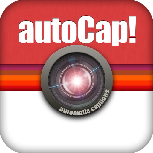autoCap - Instant funny photo captions for Instagram & Facebook pics Icon