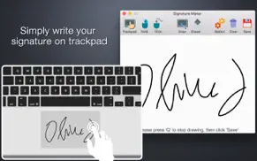signature maker iphone capturas de pantalla 2