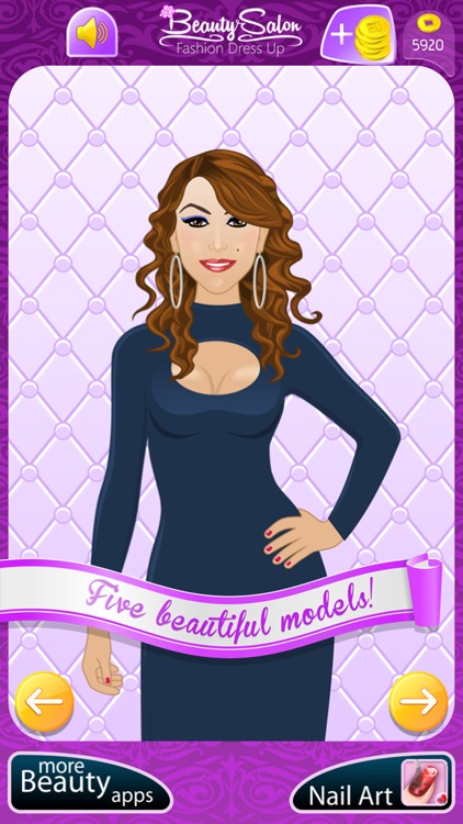 Beauty Salon - Fashion Dress Up and Makeover Girls Games