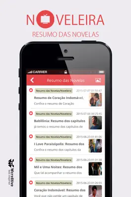 Game screenshot Noveleira - Resumo das Novelas da TV apk