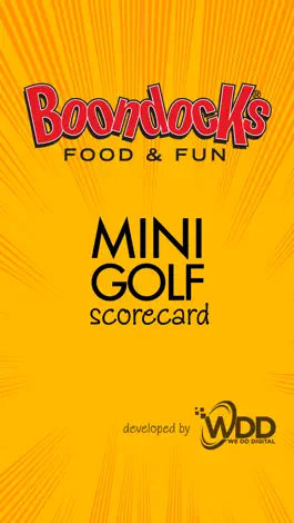 Game screenshot Boondocks Mini Golf Scorecard mod apk