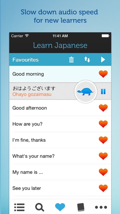 Learn Japanese HD - Offline native audio phrasebook for travel, live & study in Japan screenshot-2