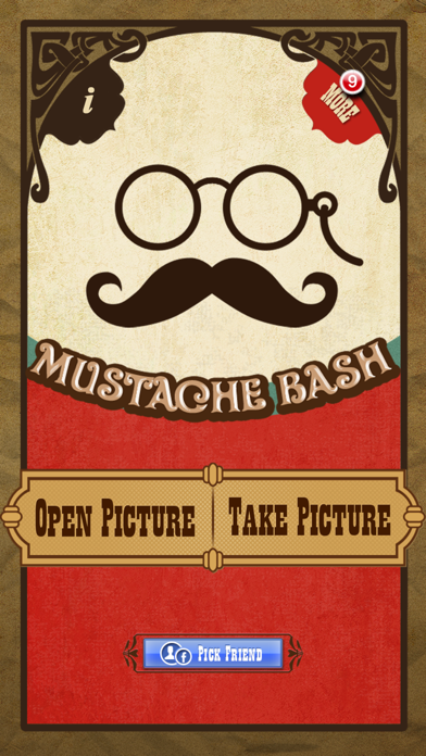 Mustache Bash screenshot 1